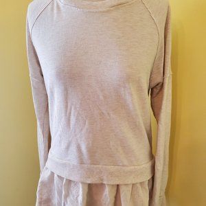 Oatmeal True Craft Hooded Top size Small